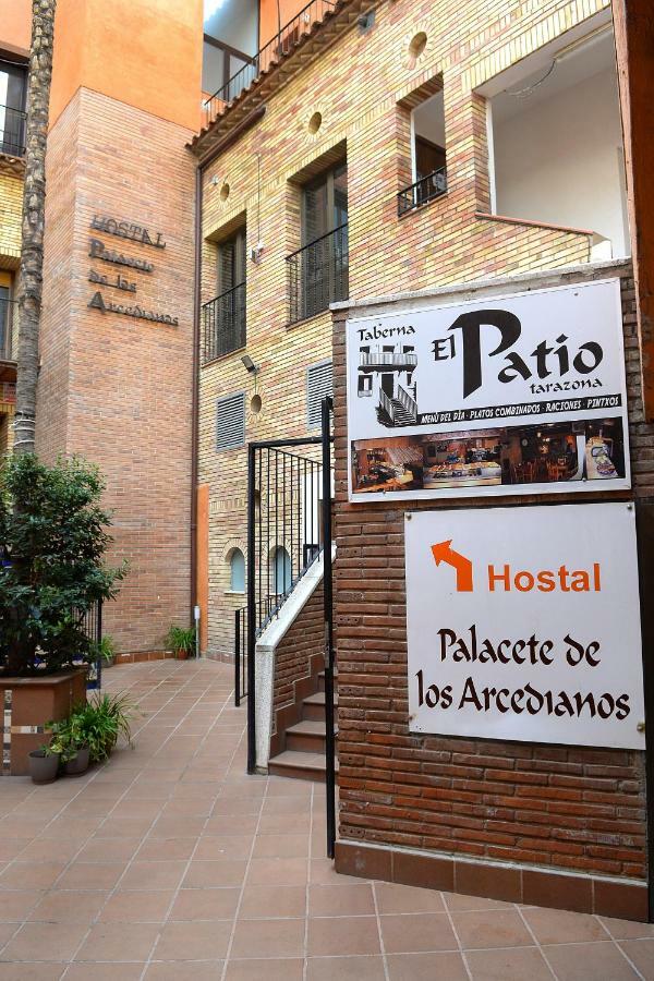 Hostal Palacete De Los Arcedianos Tarazona Exterior photo
